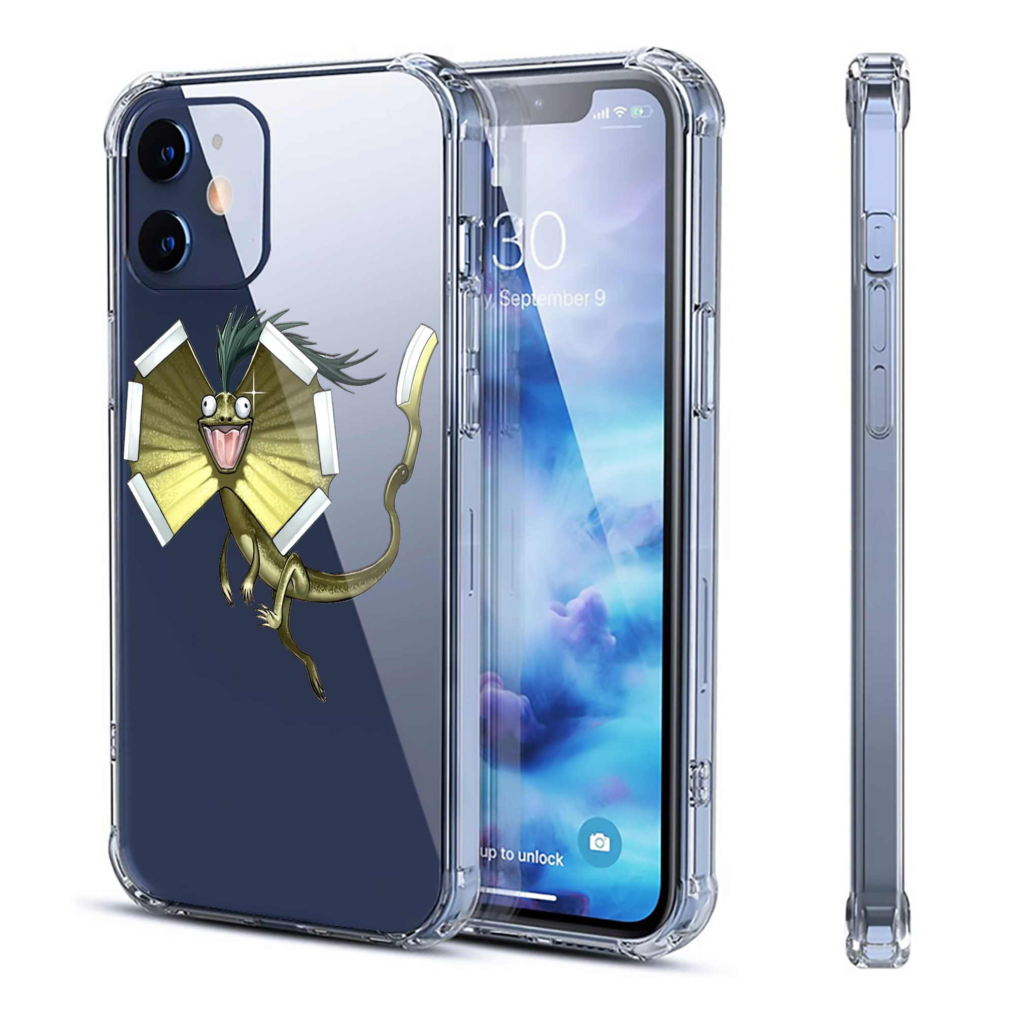 （画像用） 遊☆戯☆王 Yu-Gi-Oh! 【iPhone 12シリーズ対応】透明スマホケース（クリアソフトケース）